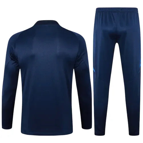 Conjunto Agasalho Treino Itália 25/26 - Azul Marinho