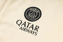 Conjunto Agasalho Treino PSG 25/26 - Bege