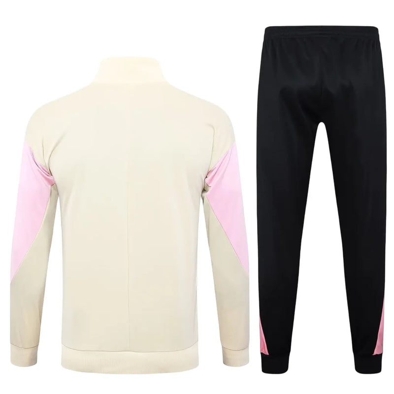 Conjunto Agasalho Treino PSG 25/26 - Bege