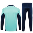 Conjunto Agasalho Treino Arsenal 24/25 - Azul Turquesa