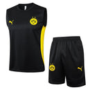 Conjunto Borussia Dortmund Treino Regata 24/25 - Preto