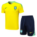 Conjunto Brasil Treino 24/25  - Amarelo e Verde