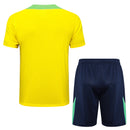 Conjunto Brasil Treino 24/25  - Amarelo e Verde