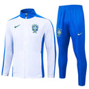 Conjunto Agasalho Treino Brasil 24/25 - Branco