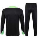 Conjunto Agasalho Treino Brasil 24/25 - Preto e Verde
