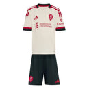 Conjunto Infantil Liverpool II 25/26 - Creme