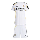 Conjunto Infantil Real Madrid I 25/26 - Branco