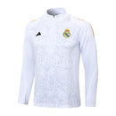 Conjunto Agasalho Treino Real Madrid 24/25 - Branco