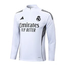 Conjunto Agasalho Treino Real Madrid 25/26 - Branco