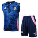 Conjunto Real Madrid Treino Regata 24/25 - Azul Dragão