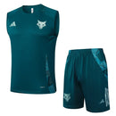 Conjunto Cruzeiro treino regata 25/26 azul