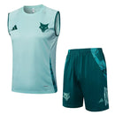 Conjunto Cruzeiro treino regata 25/26 azul turquesa