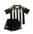 Conjunto Infantil Atlético Mineiro I 25/26 Preta e Branca