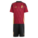 Conjunto Infantil Bélgica I 2024 vermelho