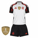 Conjunto Infantil Flamengo II 25/26 - Branco