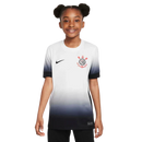 Conjunto infantil Corinthians I 24/25 branco e preto