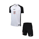 Conjunto infantil Corinthians I 25/26 branco