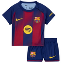 Conjunto Infantil Barcelona I 25/26 - Azul e Vermelho