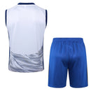Conjunto Inter de Milão Treino Regata 24/25 - Branco