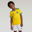 Conjunto Infantil CRF Edição Brasil 2026 - Amarela