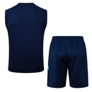 Conjunto Flamengo Comissão Técnica Regata 25/26 - Azul Escuro