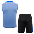 Conjunto Inter de Milão Treino Regata 24/25 - Azul