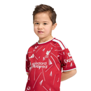 Conjunto Infantil Liverpool Home 26/27 - Vermelha