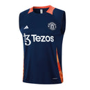 Conjunto Manchester United Treino Regata 24/25 - Azul Escuro