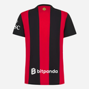Camisa Milan Feminina Home 26/27 - Vermelha e Preta