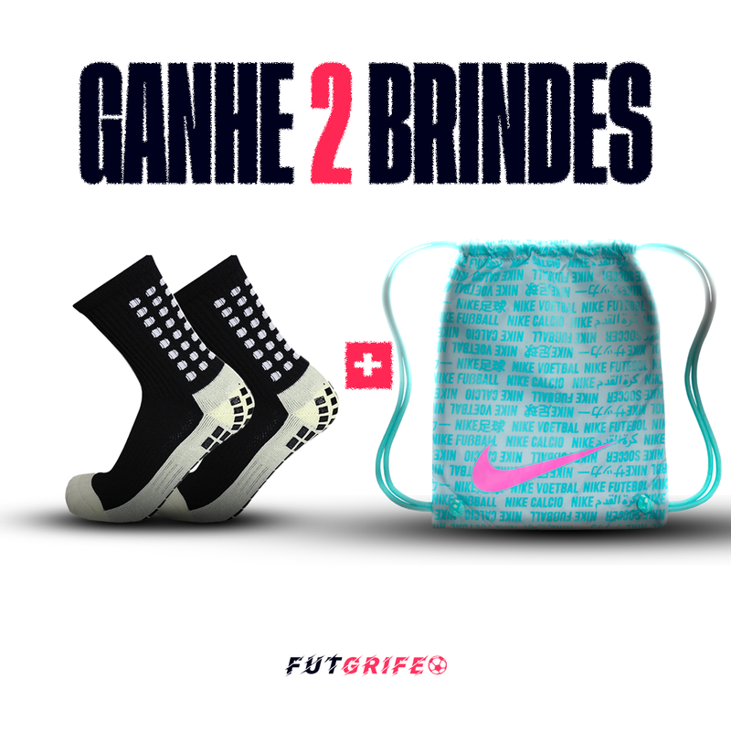Chuteira Campo Nike Phantom GX Elite FG Azul e Branca "Blast Pack"
