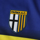 Camisa Parma Away 01/02 Retrô - Azul e Amarela