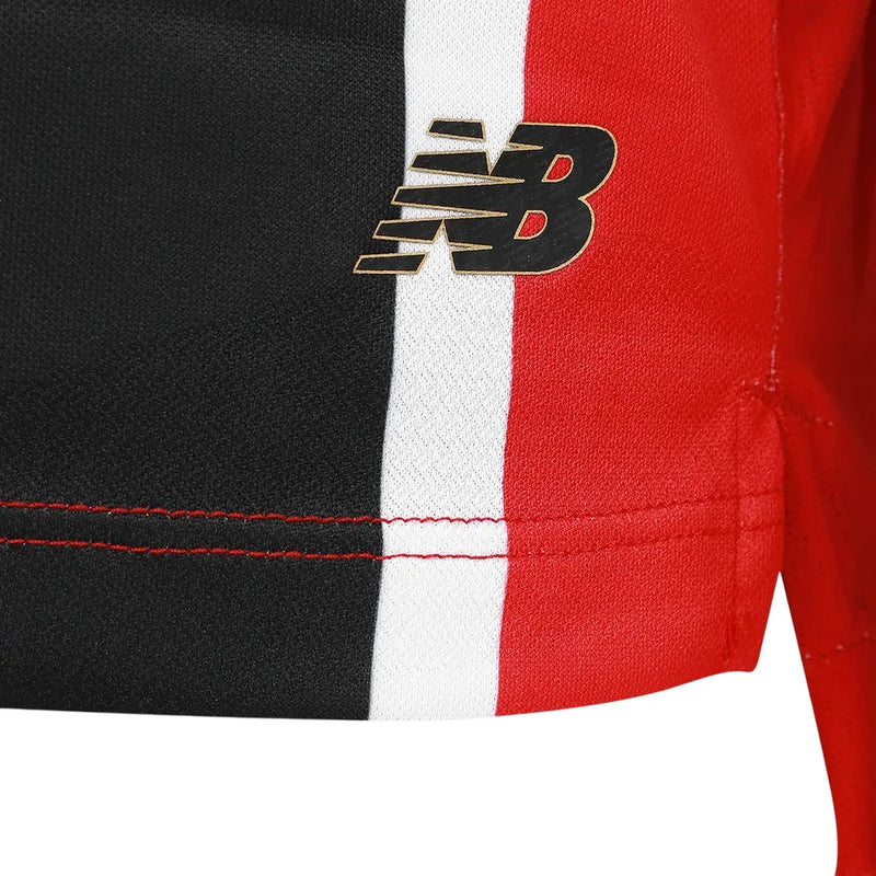 Camisa SPFC Away 25/26 Jogador - Vermelha e Preta