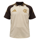 Camisa Flamengo Treino C/Zíper 26/27 - Bege