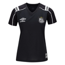 Camisa Santos Feminina Third 2026 - Preta