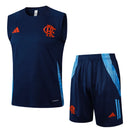 Conjunto Flamengo Comissão Técnica Regata 25/26 - Azul Escuro