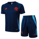 Conjunto Flamengo Comissão 25/26 - Azul Escuro