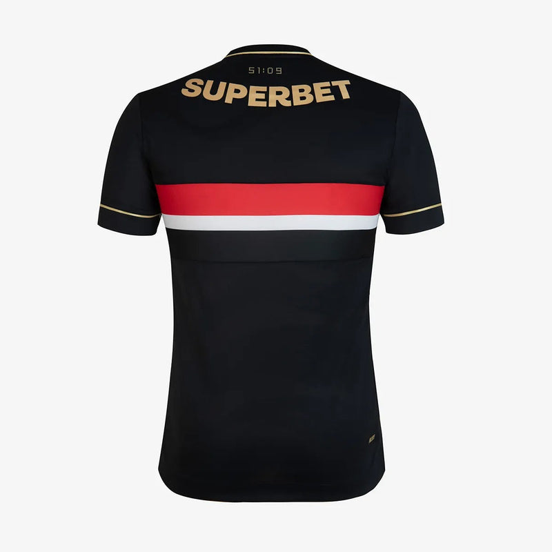 Camisa SPFC Third 25/26 Jogador - Preta