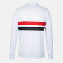 Camisa São Paulo Home 24/25 Manga Longa - Branca - Tam: P