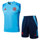 Conjunto Flamengo Treino Regata 25/26 - Azul