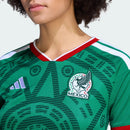 Camisa México Feminina Home 2026 - Verde