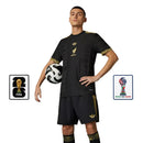 Camisa México Ouro 2026 - Preta e Dourado