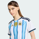 Camisa Argentina Feminina Home 2026 - Azul e Branca