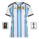 Camisa Argentina Feminina Home 2026 - Azul e Branca