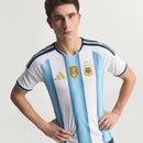 Camisa Argentina Home 2026 Jogador - Azul e Branca