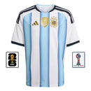 Camisa Argentina Home 2026 Jogador - Azul e Branca