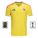 Camisa Colômbia Home 2026 - Amarela