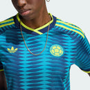 Camisa Colômbia Feminina Away 2026 - Azul