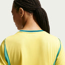 Camisa Brasil Feminina Home 2026 - Amarela