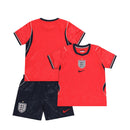 Conjunto Infantil Inglaterra Away 2026 - Vermelho