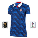 Camisa França Feminina Home 2026 - Azul